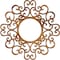 Ekena Millwork Reims Architectural Grade PVC Pierced Ceiling Medallion, Antiqued Copper, 36"OD x 13 3/4"ID x 1"P CMPP36REACO - alternate 1